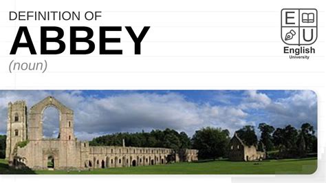 abbey pronunciation|abbey definition english.